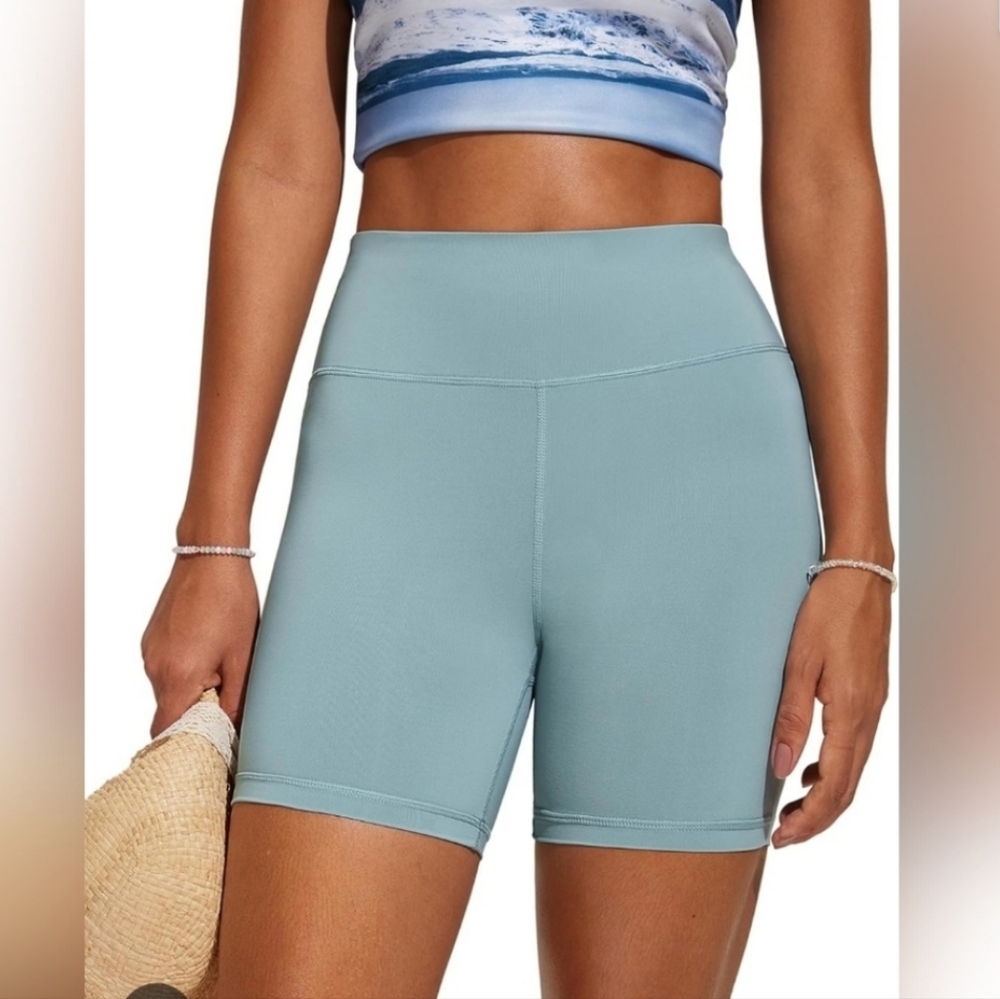 lululemon athletica Blue Bike Shorts